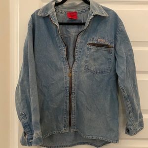 DENIM JACKET WITH FROCKET